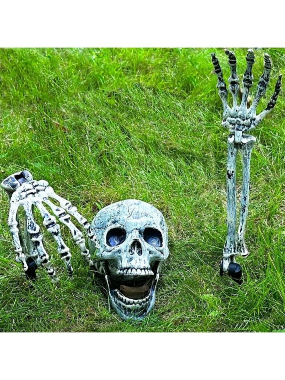 Halloween Decorations Skeleton Stakes Arm Stake Outdoor Graveyard Party Supplies